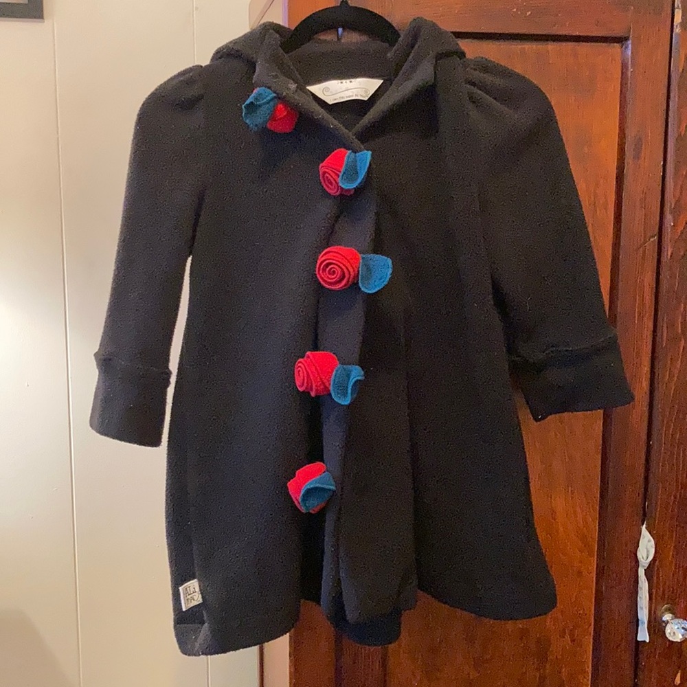 Fleece children’s Ali Mac jacket with hood